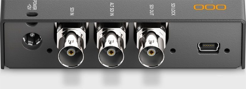 Mini Converter Audio to SDI 4K – Redundant SDI input