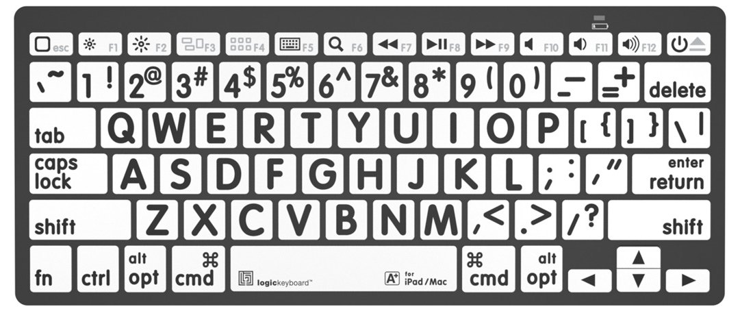 Large, legible characters