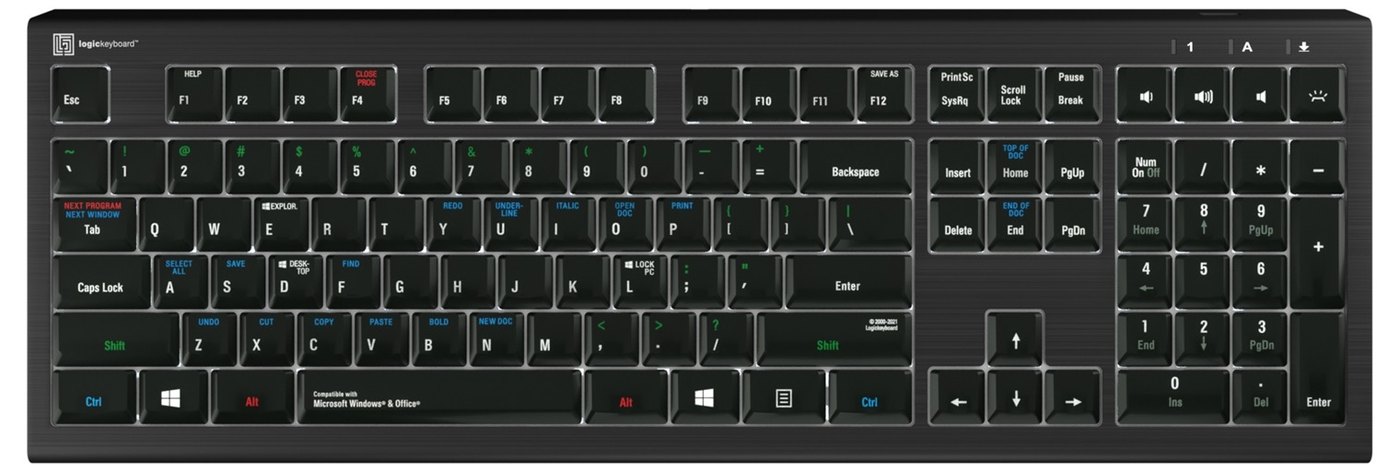 Windows shortcut layout