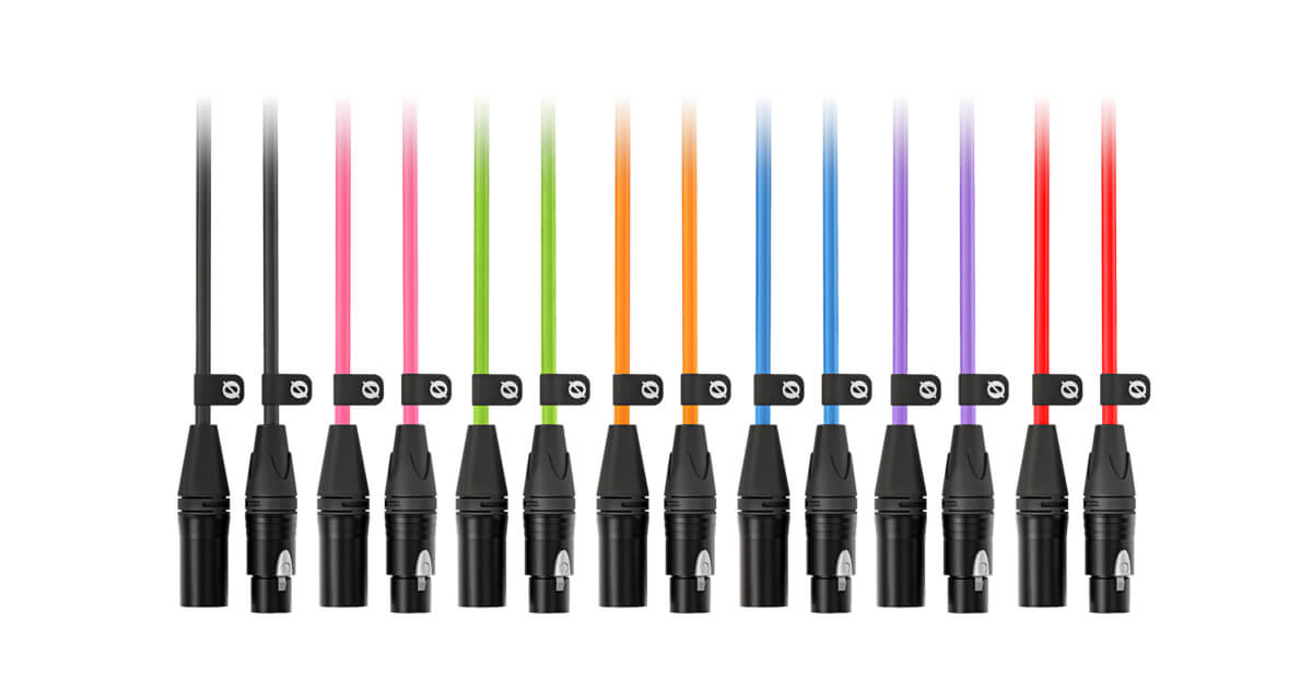 RØDE XLR colour cable family