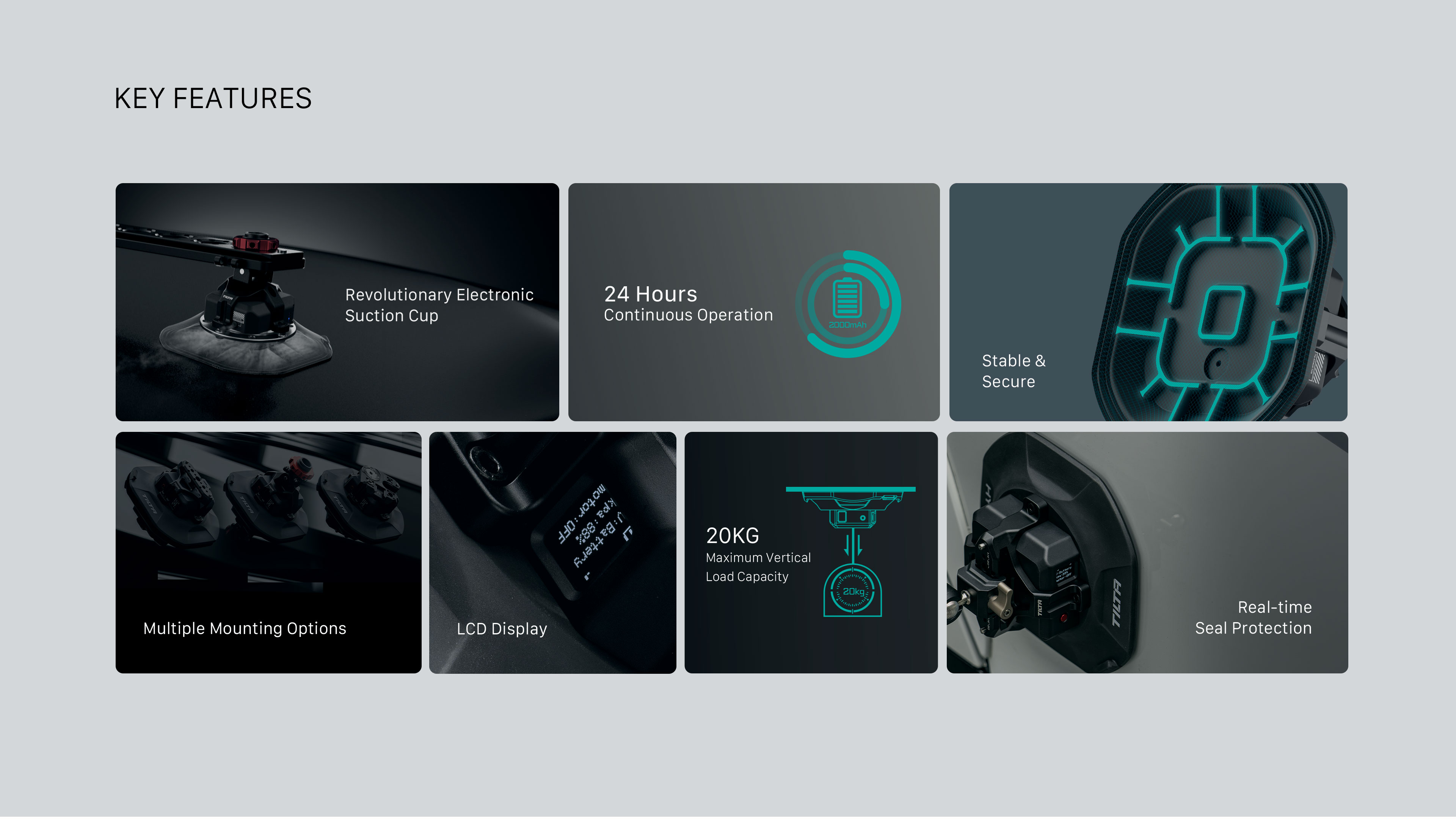 Hydra Electronic Suction Cup (4.5") Hydra Electronic Suction Cup (4.5")