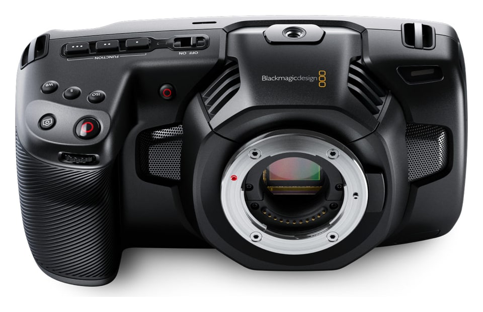 Blackmagic Pocket Cinema Camera 4K – 4/3 sensor with 4096 × 2160 resolution