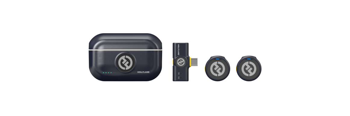Hollyland LARK M2 USB-C Duo Shine Charcoal