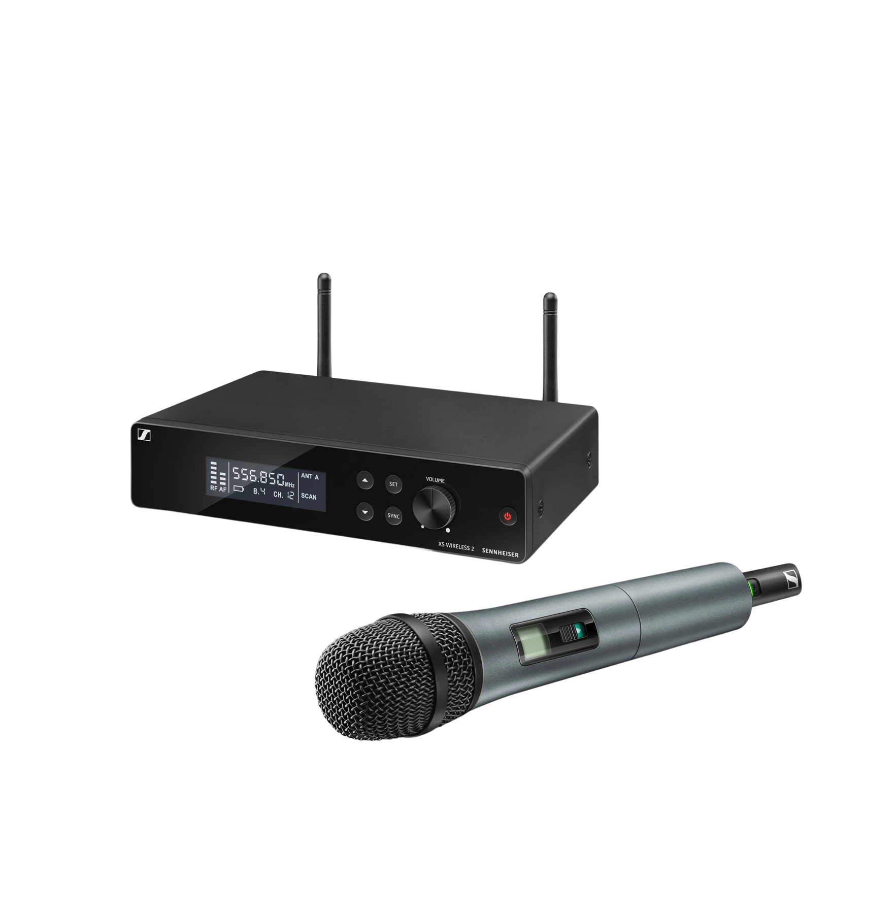 Sennheiser XSW 2-865-E wireless vocal set with handheld microphone and receiver