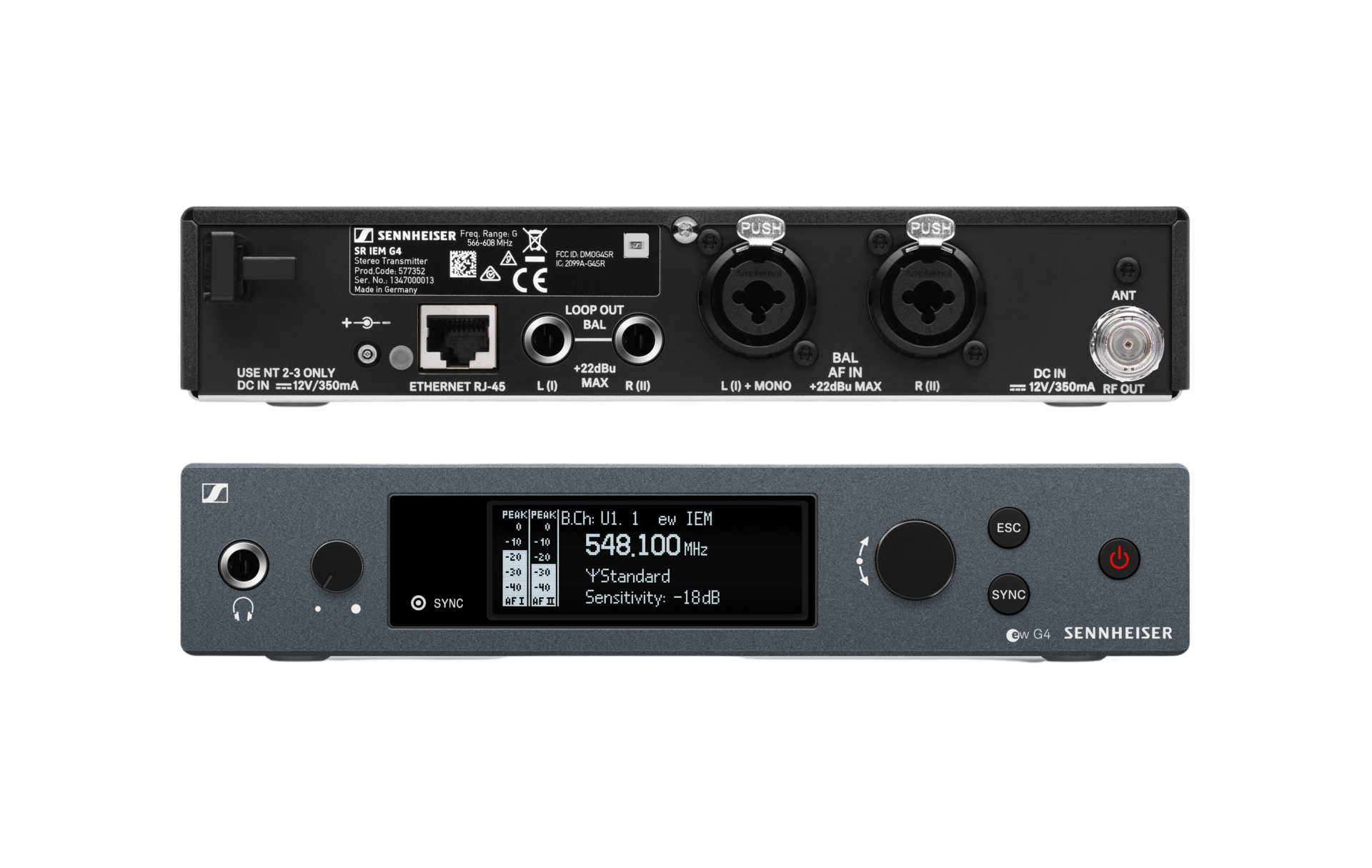 Sennheiser SR IEM G4-G transmitter