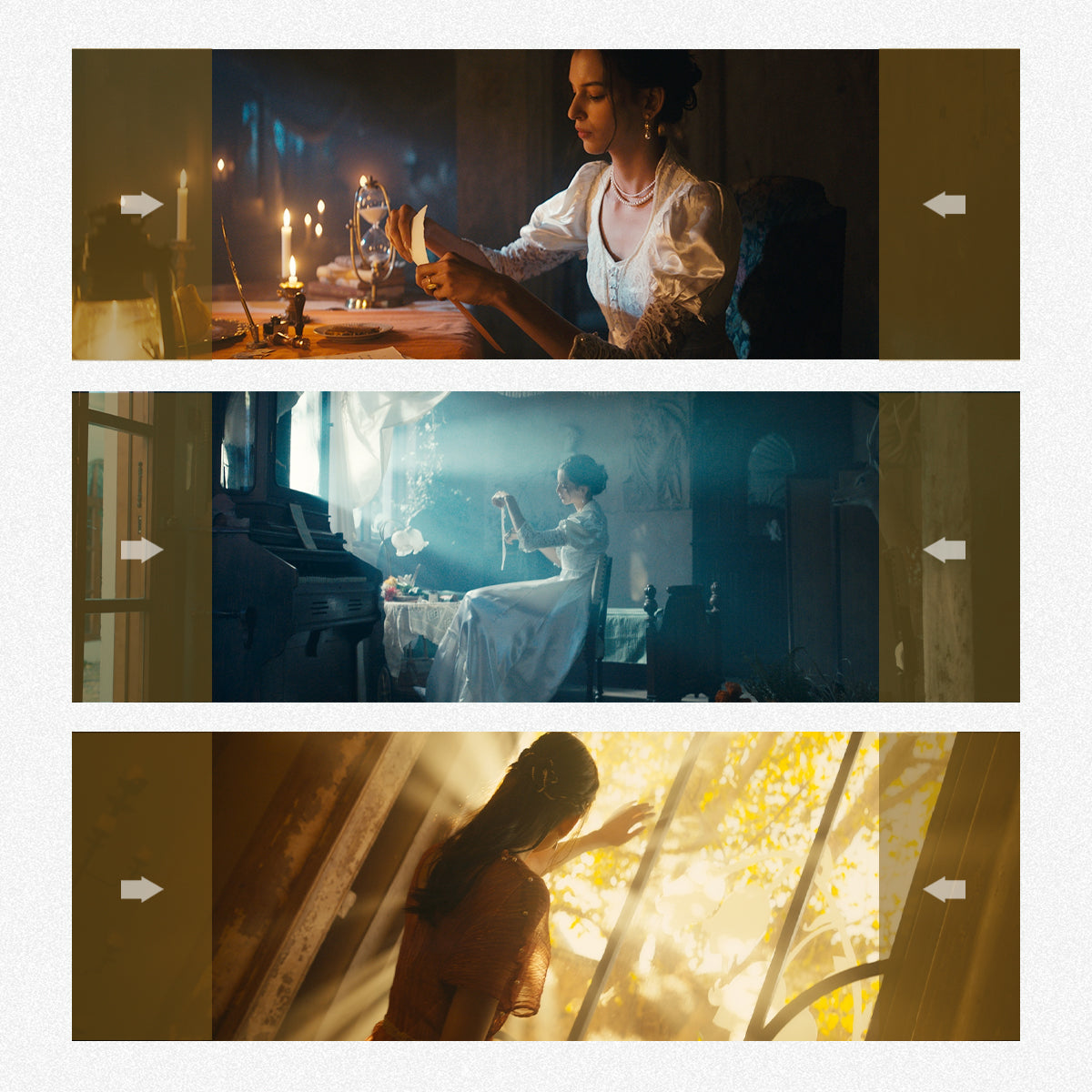 Blue anamorphic flare