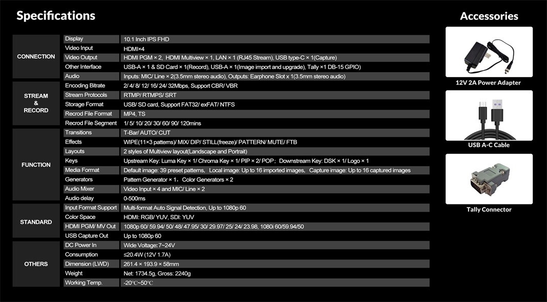 AVMATRIX Shark H4 Plus – manufacturer overview 13