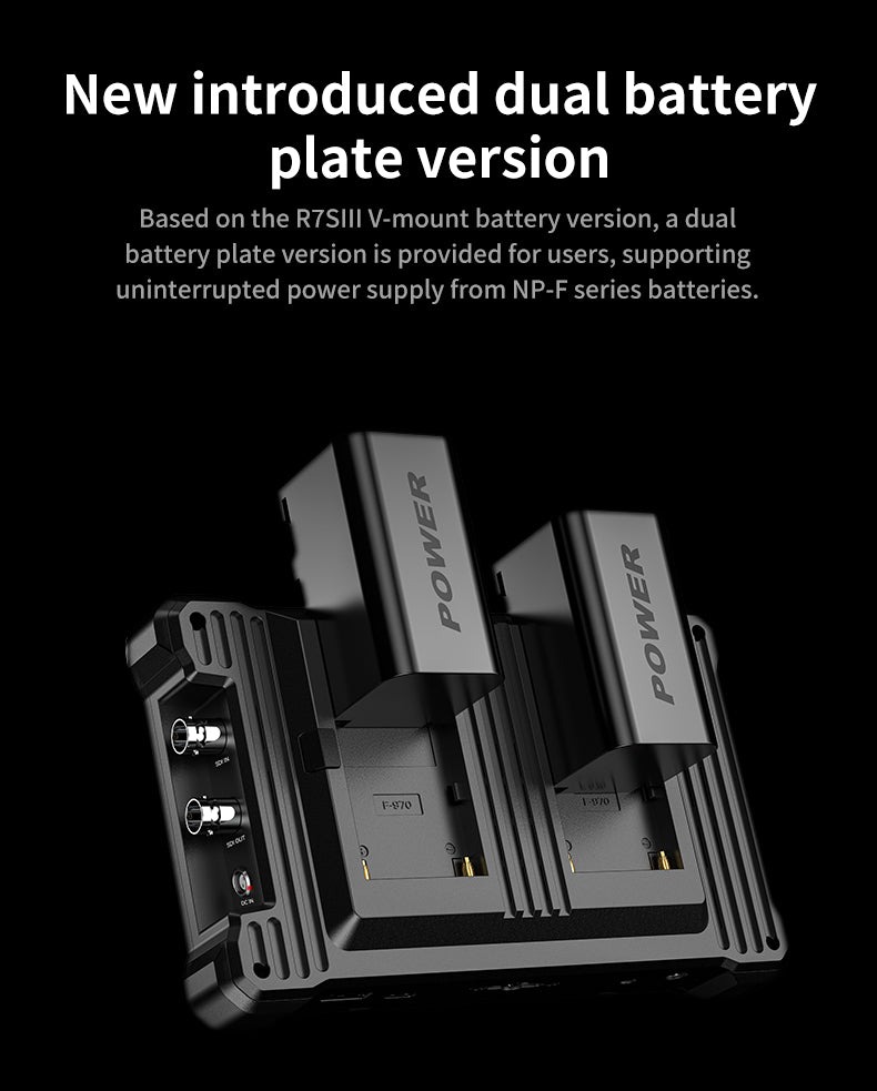 Desview R7SIII – Power supply options
