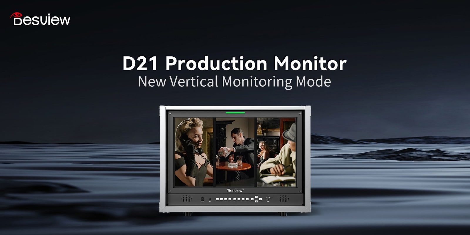 Desview D21 – production monitor with vertical monitoring mode