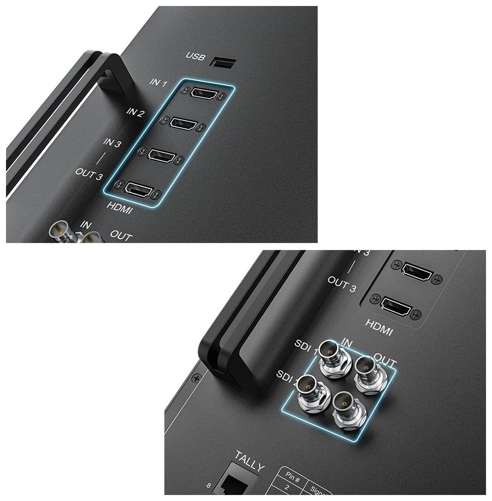4K 60 Hz HDMI – three inputs and one output