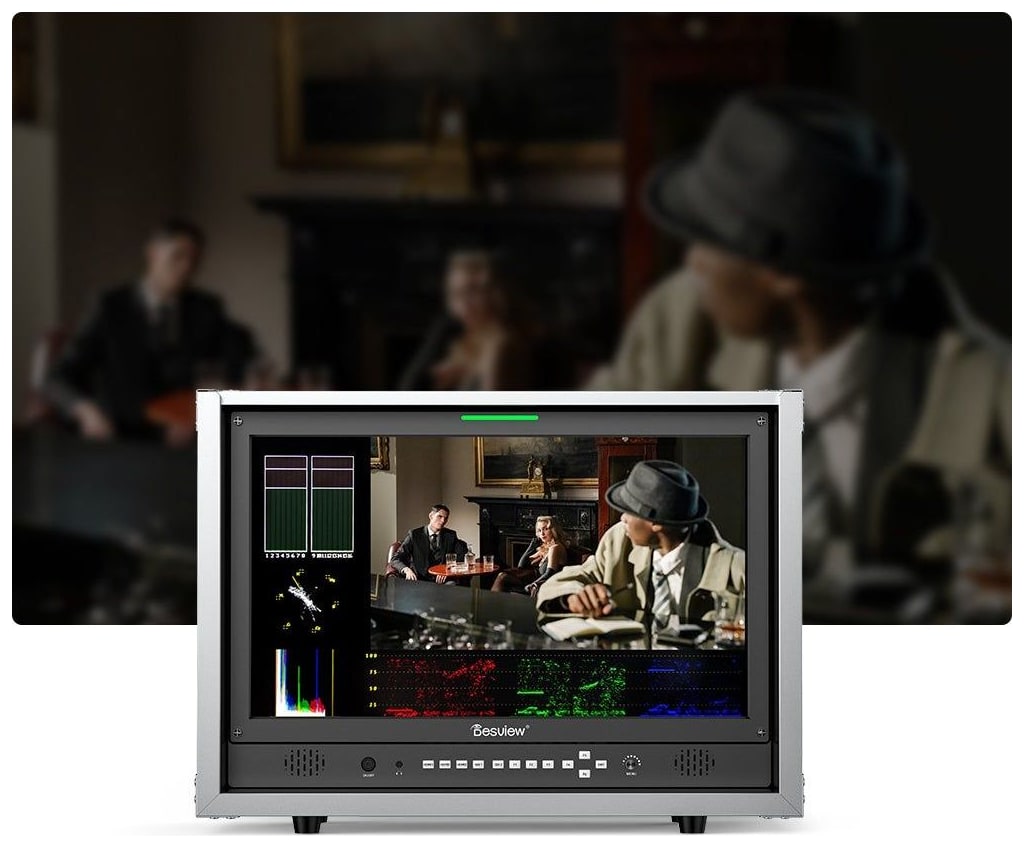 Full waveform monitoring in HDMI and SDI mode