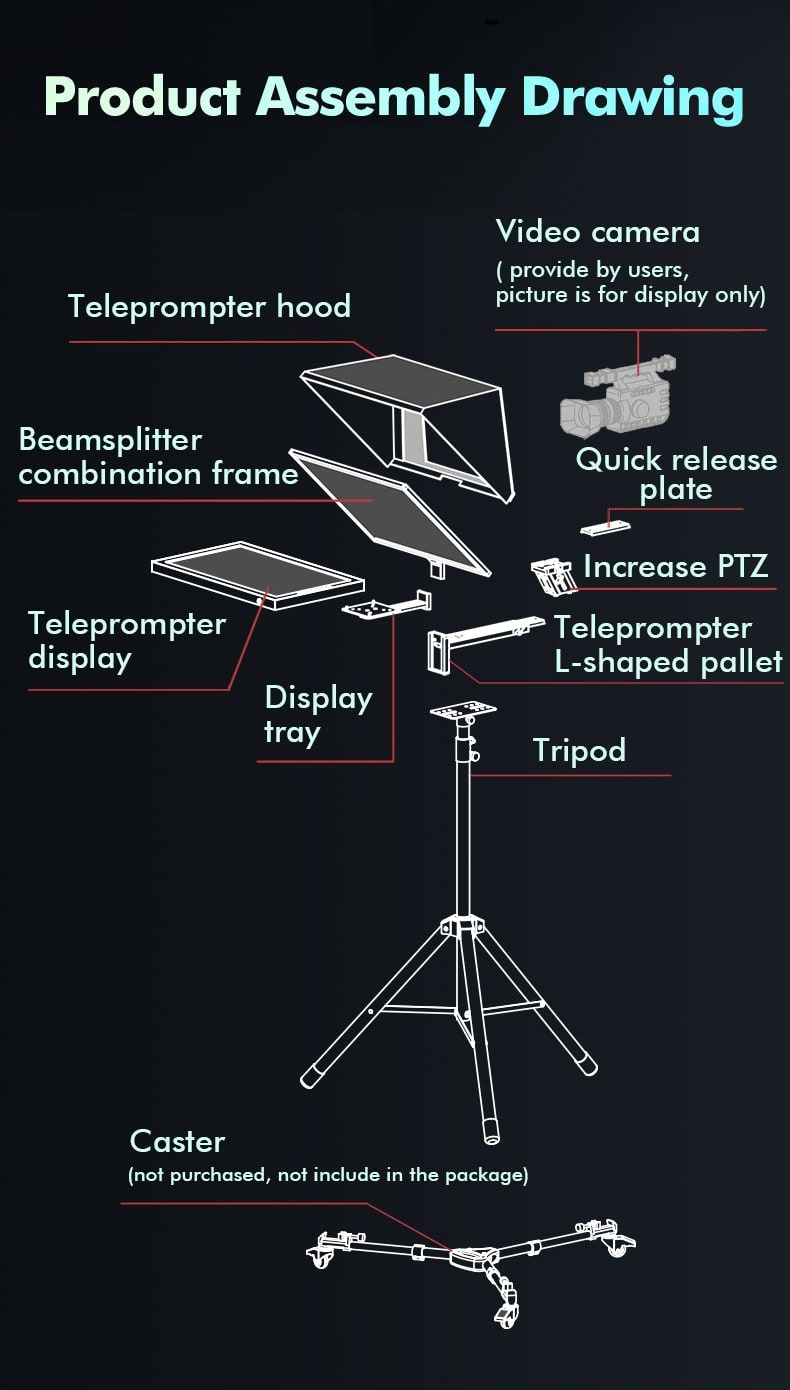 Product assembly drawing