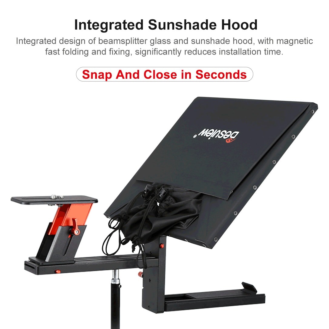Integrated hood with magnetic folding