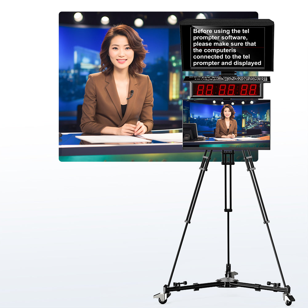 Reference monitor for the presenter