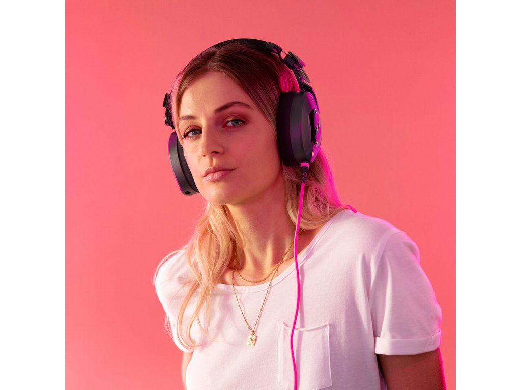 Cable with NTH-100 headphones