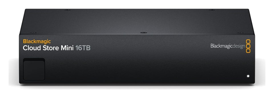 Blackmagic Design Cloud Store Mini 16TB – For editing, color correction and audio