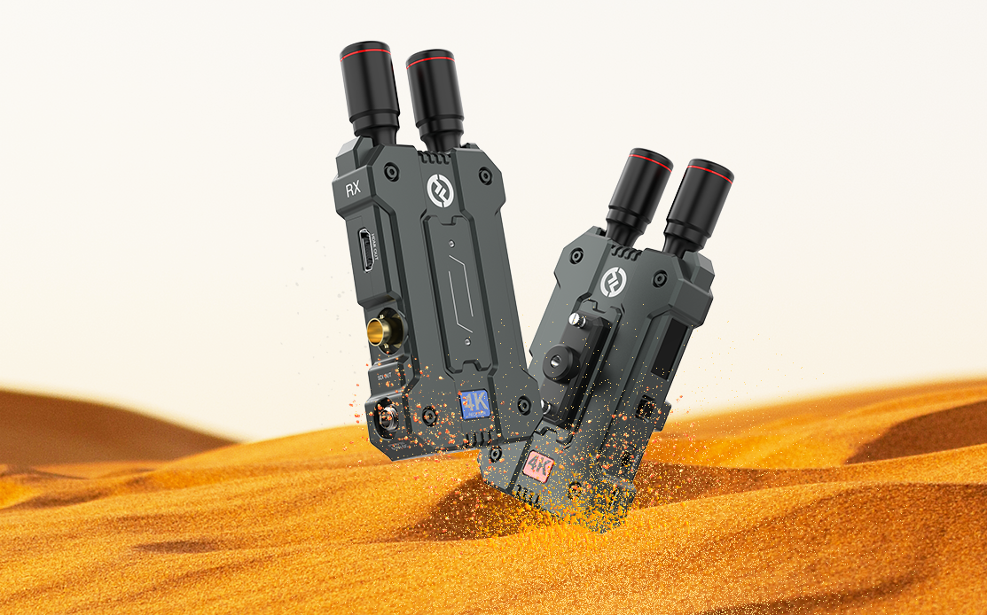Hollyland Mars 4K transmitter and receiver product presentation