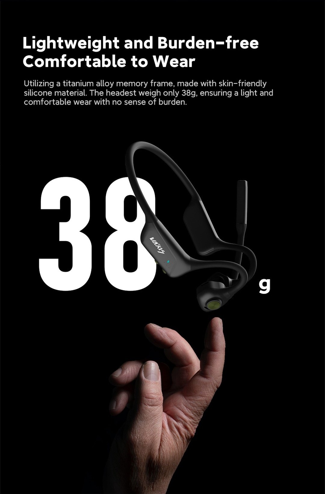 Lightweight headsets
