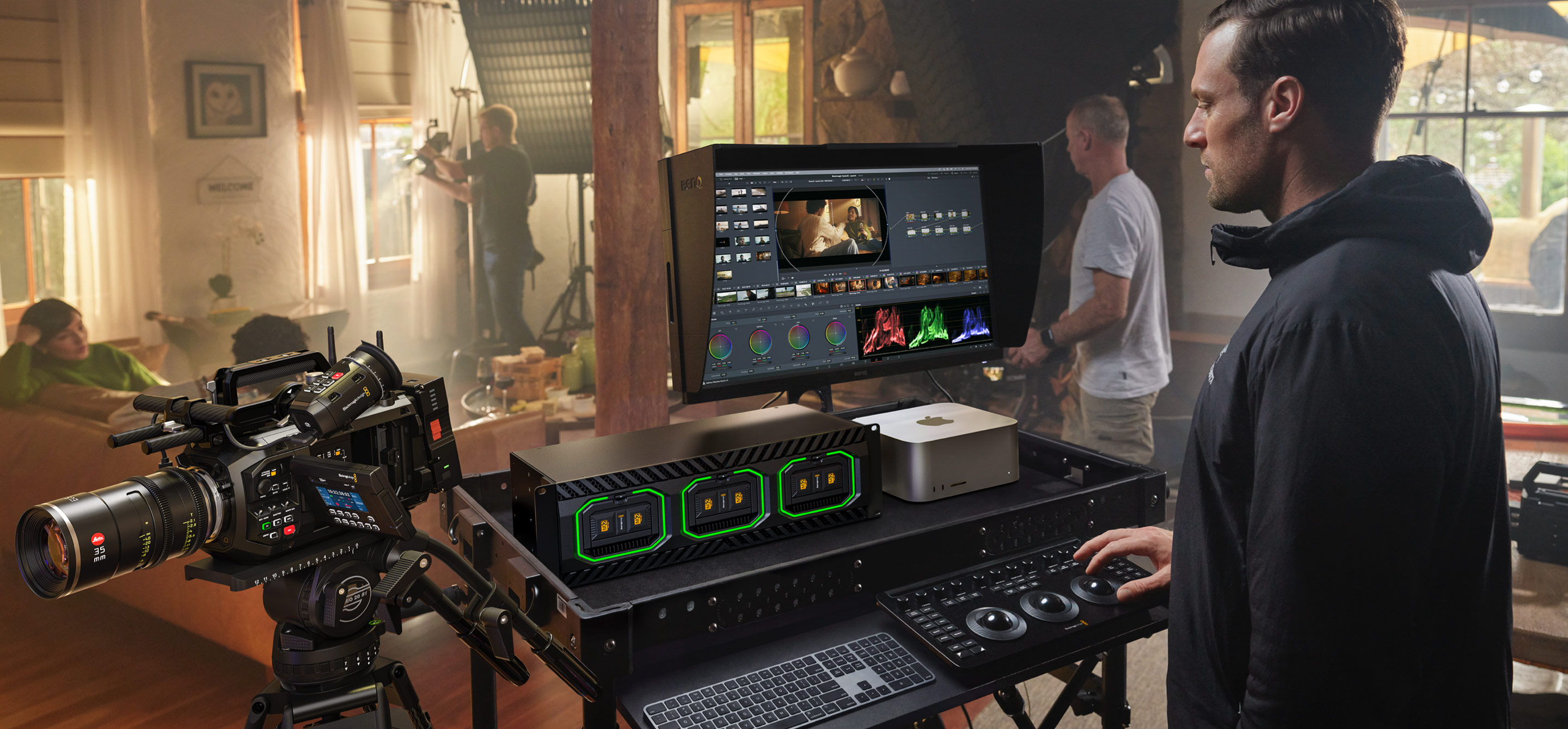 Blackmagic Media Dock workflow