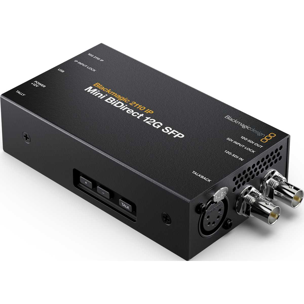 2110 IP Mini BiDirect 12G SFP optical converter