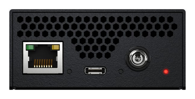 Blackmagic 2110 IP Mini BiDirect 12G – Power from PoE++ or a 12V power supply