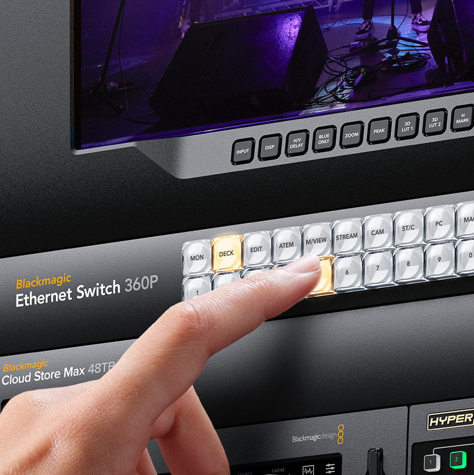 Blackmagic Ethernet Switch 360P – Route it like a Videohub