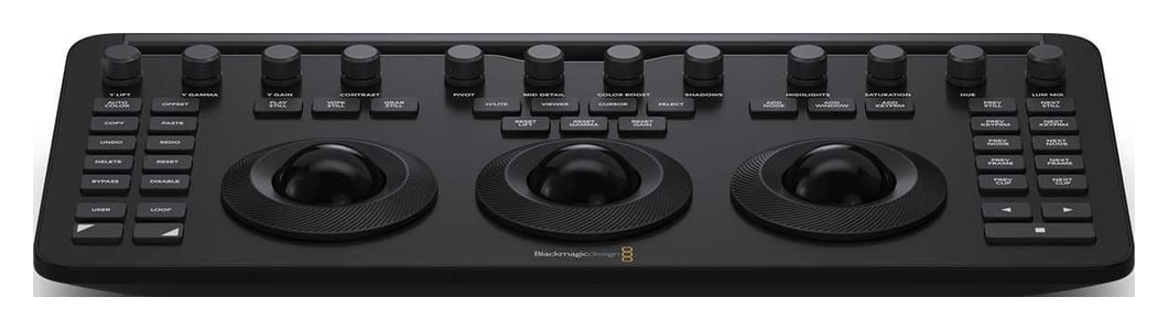 DaVinci Resolve Micro Color Panel – Twelve primary correction knobs