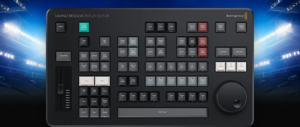 DaVinci Resolve Replay Editor – Replay and editing on one panel