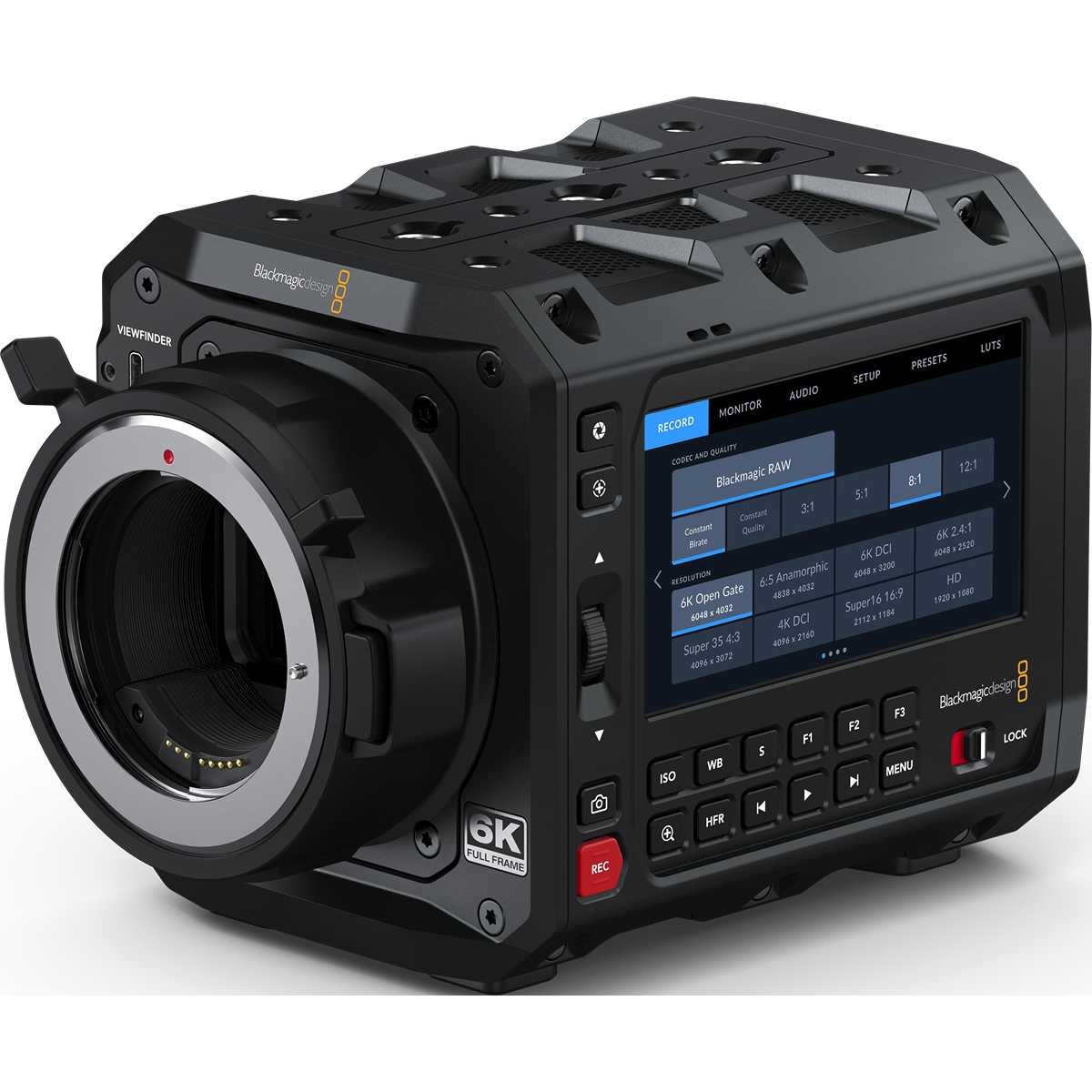 Blackmagic PYXIS 6K EF with locking EF mount