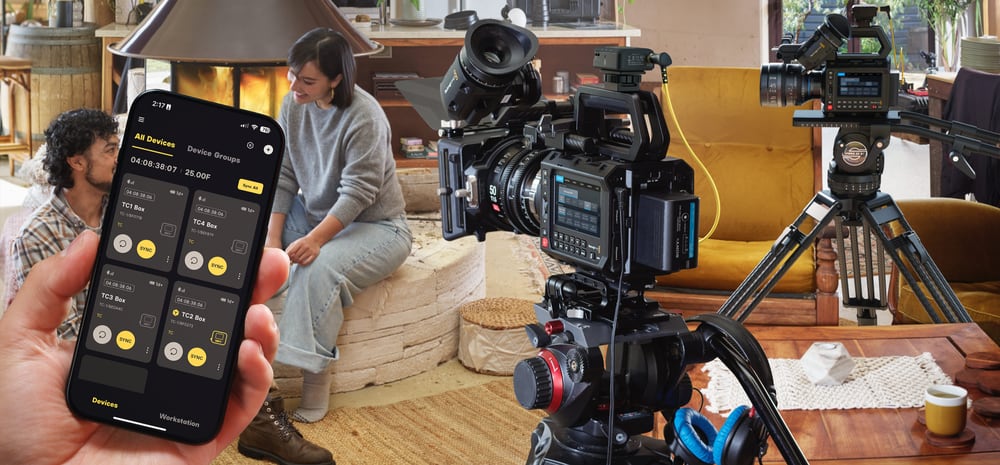 Blackmagic PYXIS 6K PL – Timecode and multi camera sync