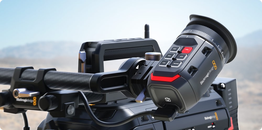 Blackmagic URSA Cine 12K LF + EVF – URSA Cine EVF viewfinder