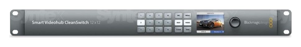 Blackmagic Smart Videohub CleanSwitch 12x12 – Re-sync on every input
