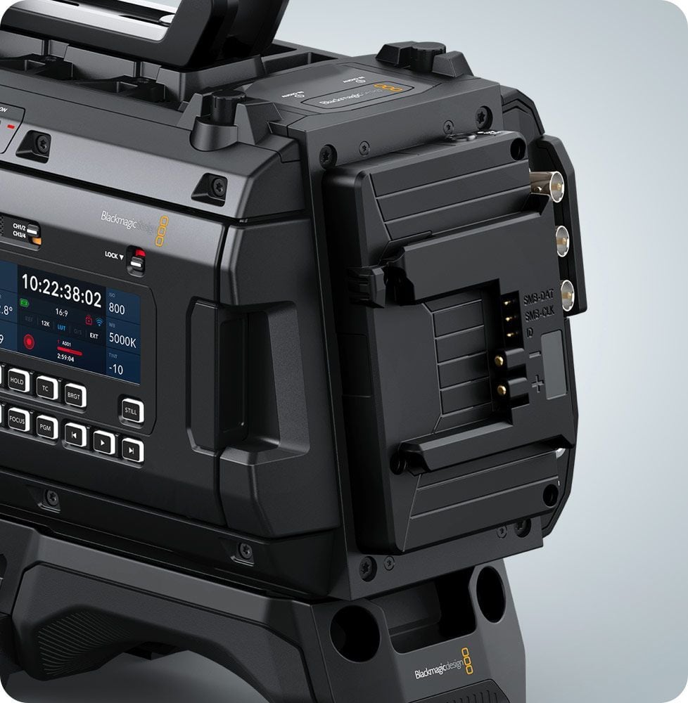 Blackmagic Design URSA Cine Battery Plate B Mount – A plate on the back of the camera