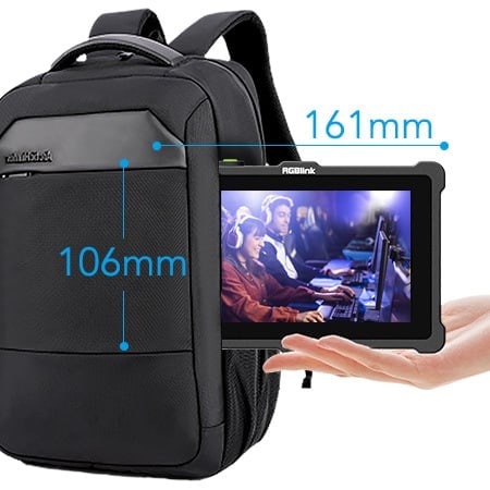 Fits in a backpack