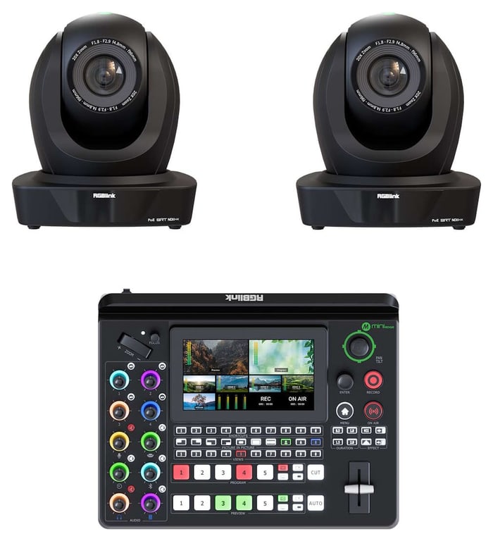 A complete set for two cameras