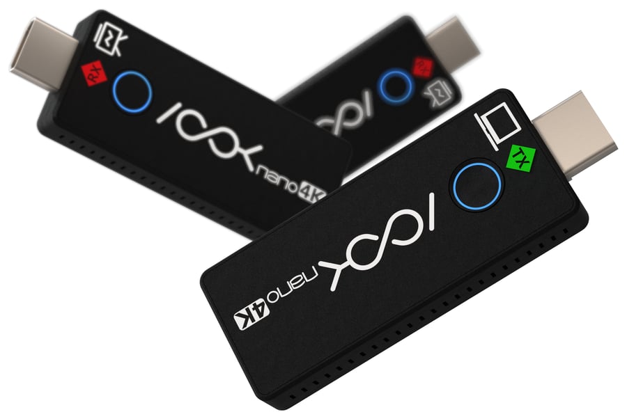 Transmitter and receiver the size of a flash drive