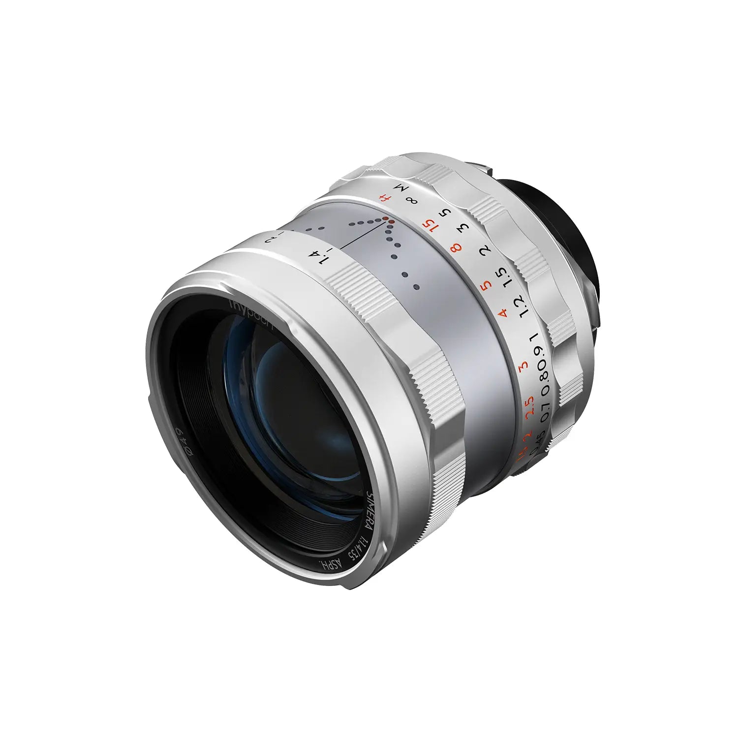 Thypoch Simera 35mm f/1.4 Canon RF – Silver