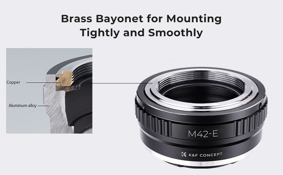 K&F M42 Lenses to Sony E Mount Camera Adapter / SYNTEX.TV