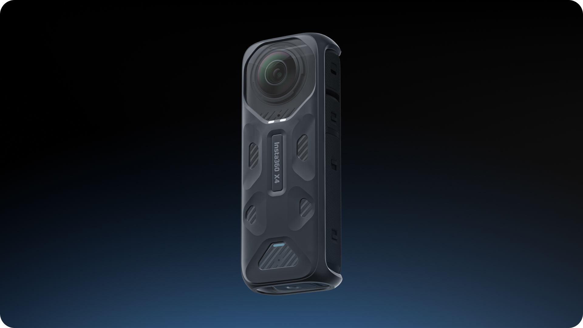 Insta360 X4 fitted with the Thermo Grip Cover