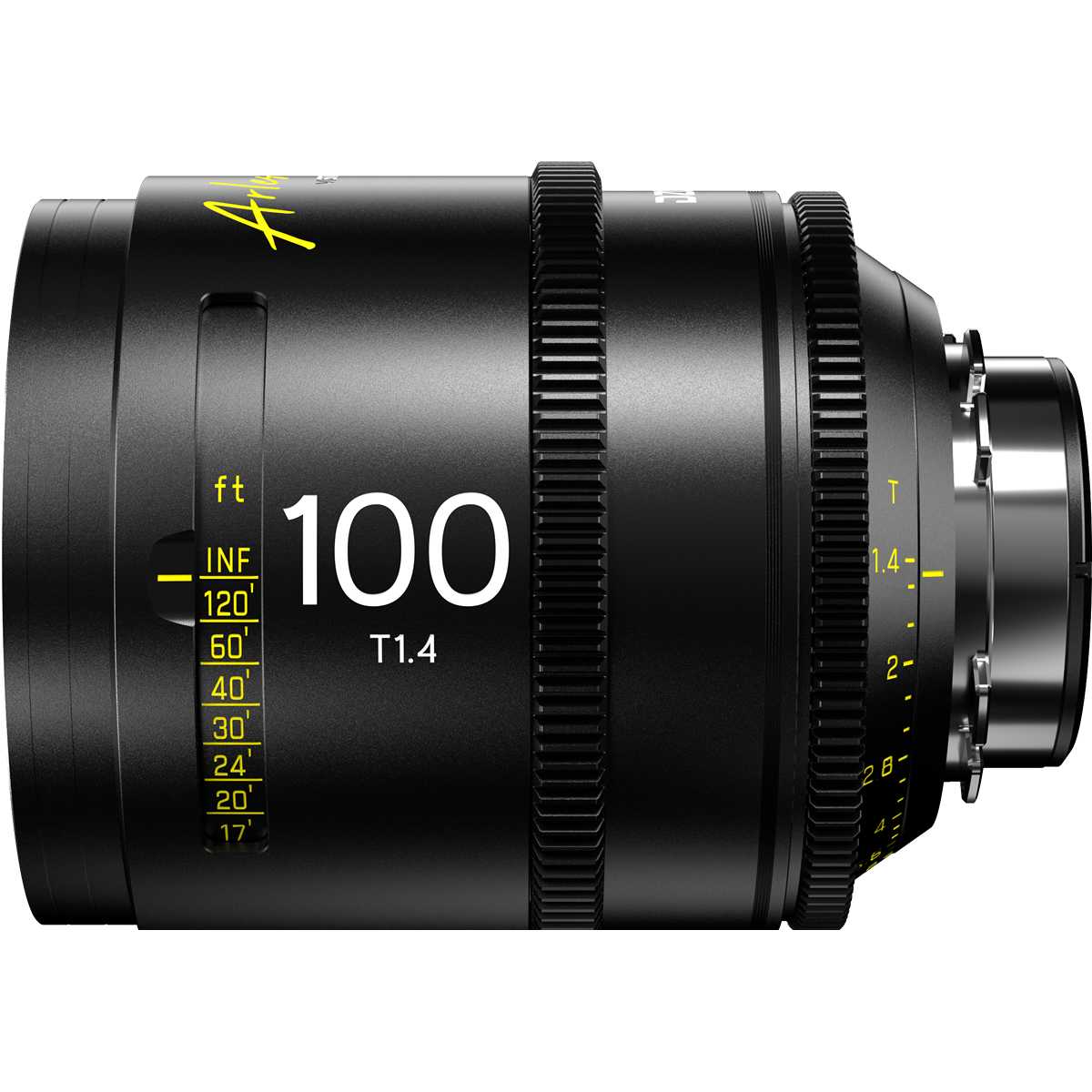 DZOFILM Arles Prime 100 mm lens detail