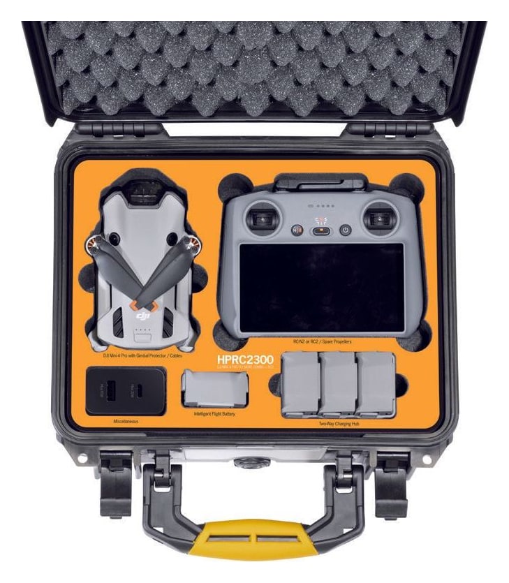 HPRC 2300 – Custom foam for the DJI Mini 4 Pro