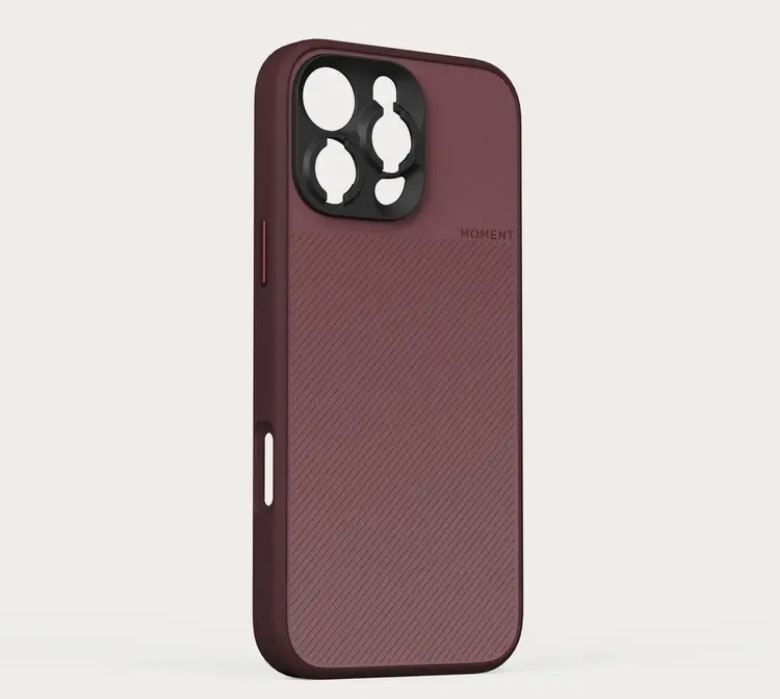 Moment Camera Case for iPhone 16 Pro Max in Red Clay