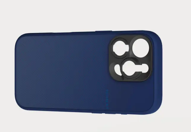 Moment Camera Case iPhone 16 Pro Max Indigo, camera-side view