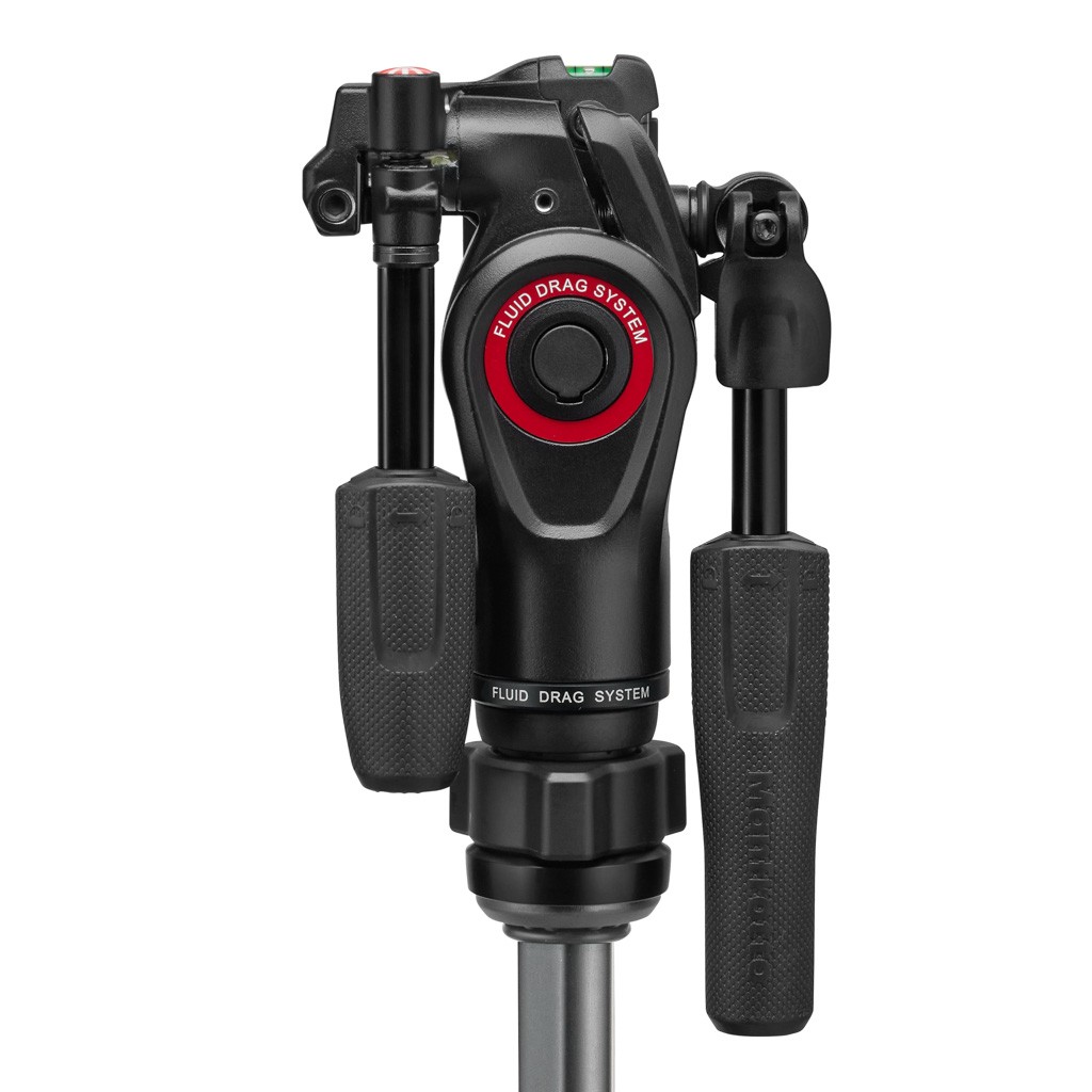 Folding Befree three-way fluid head