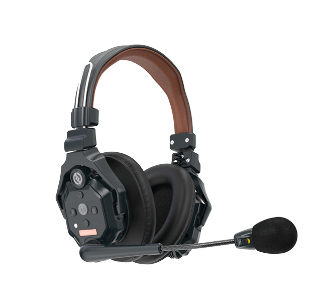 Solidcom C1 Pro double-ear master headset detail
