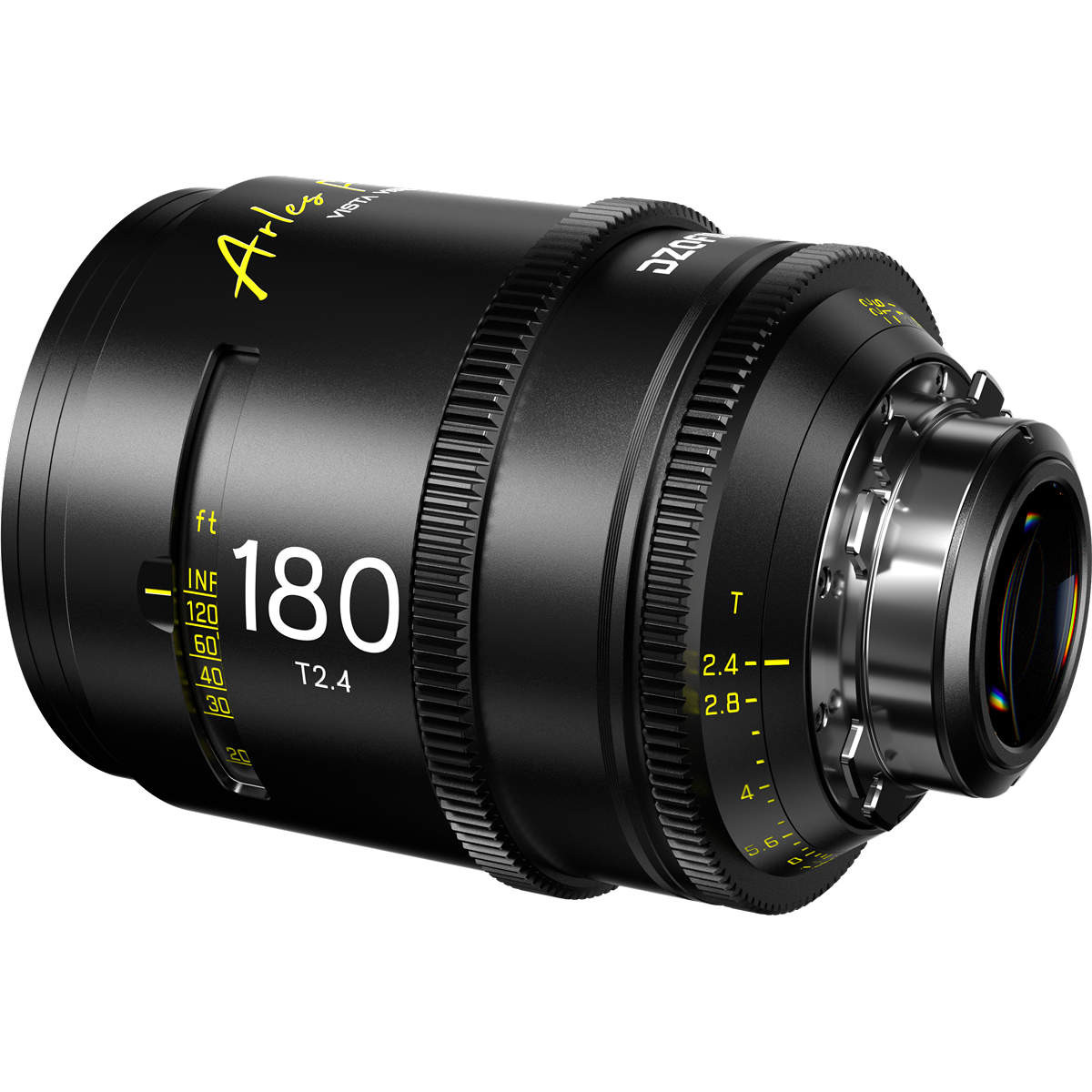 DZOFILM Arles Prime 180 mm lens detail