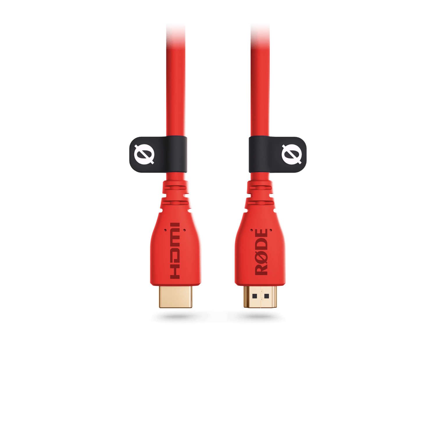 RØDE HDMI-A cable connectors, Red