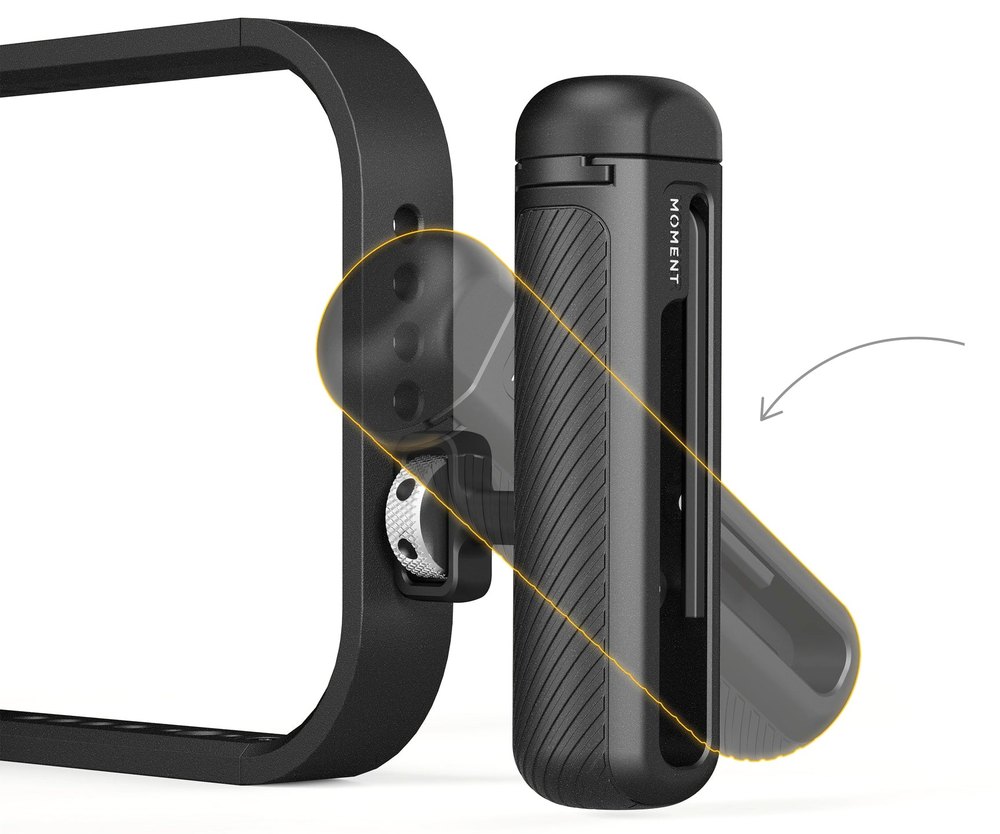 Moment Universal Mobile Grip with NATO Mount – Rotates 360°