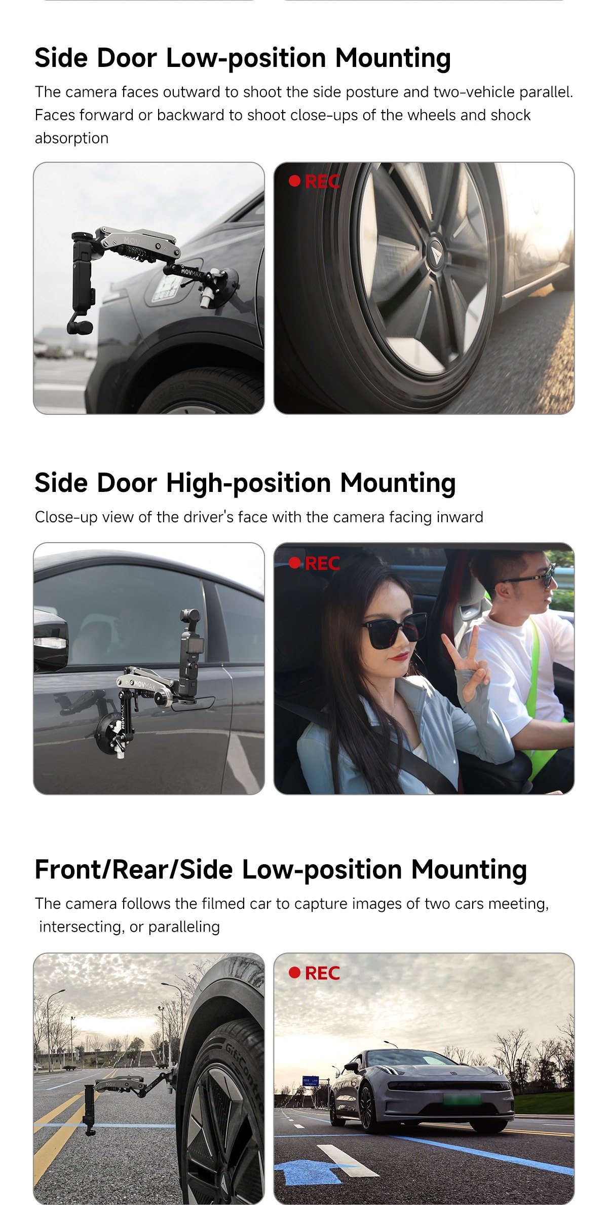 Side mounting