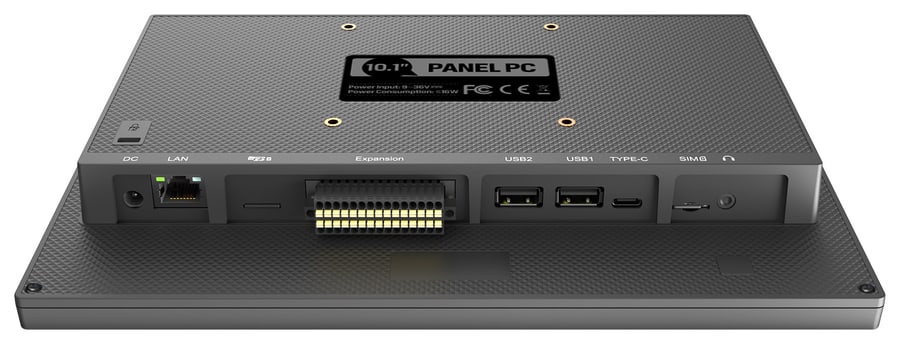 Lilliput PC-1010RL – Ports on the bottom edge